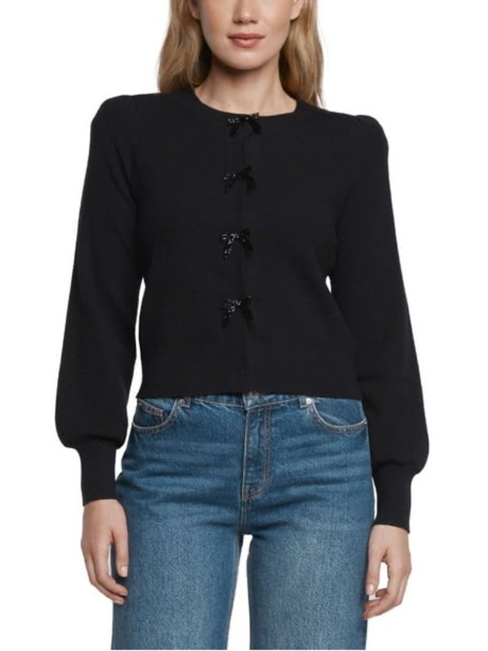 Express Women's Bow Cardigan